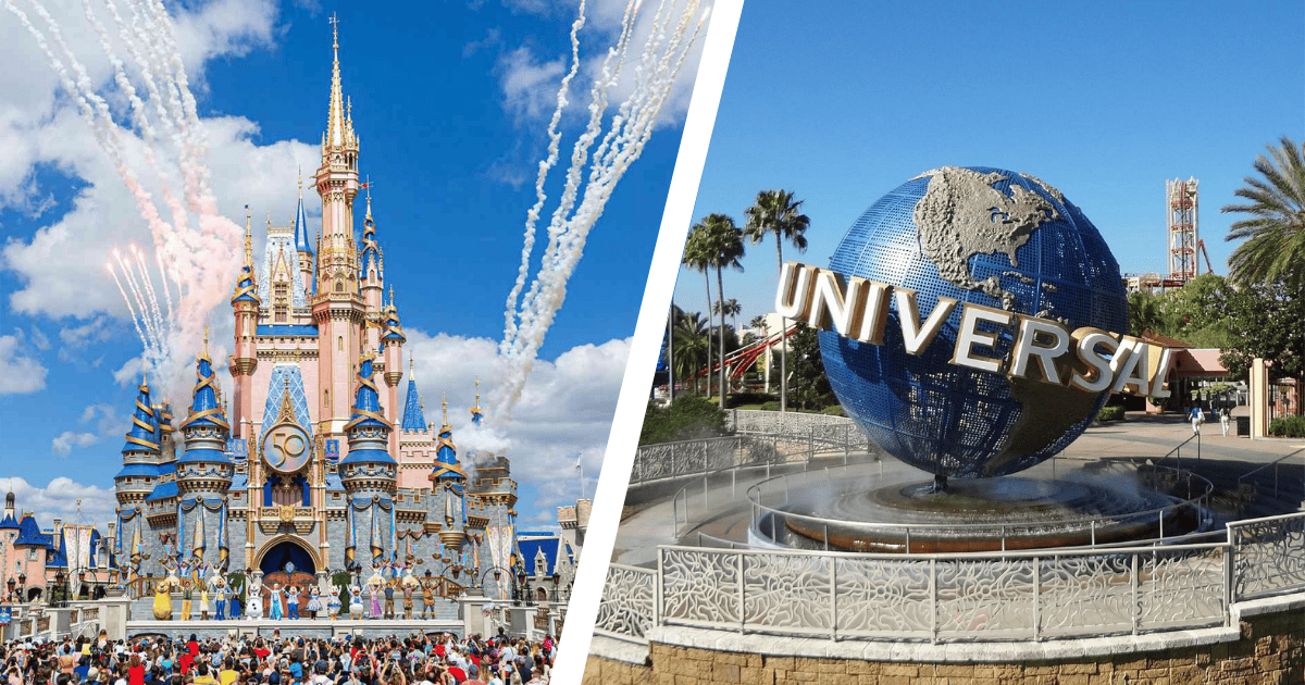 universal studios vs disney world theme parks